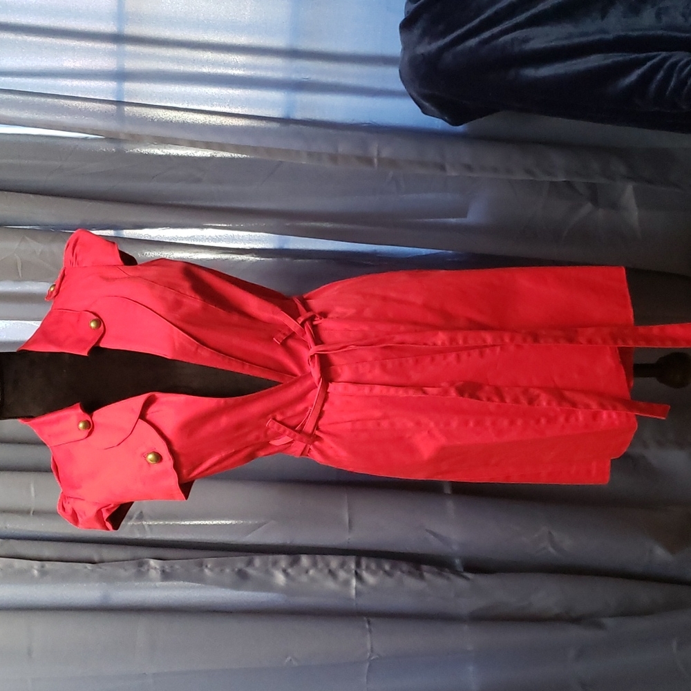 Trench Retro Dress Coat by VOOM